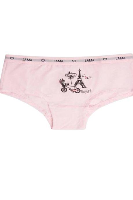 Lama G-569SZ Труси для дівчат-підлітків принт рожевий колір