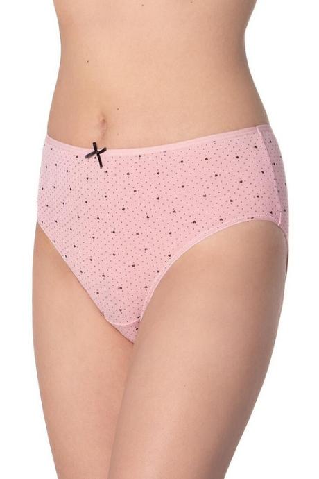 Lama 122BI-65 Жіночі трусики чорний/рожевий колір