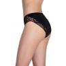 Lama 1588BI Жіночі трусики чорний/бежевий колір