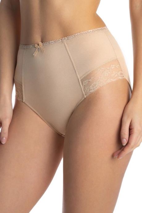 Lama 4000MD-06 Трусики жіночі міді mix принт 2 шт. бежевий колір