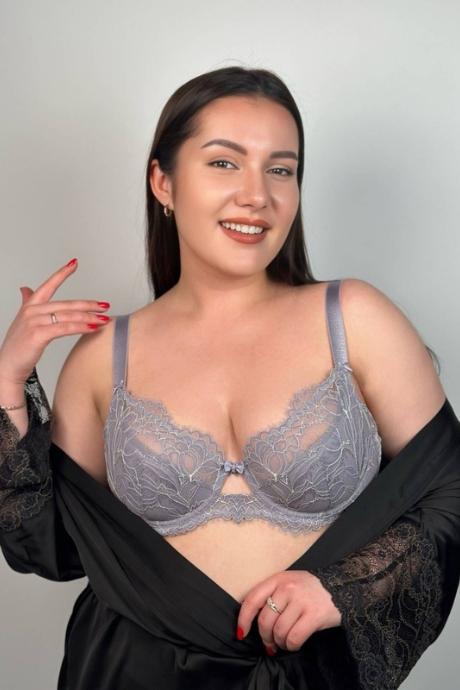 Lauma Бюстгальтер 37L21 димчаста лаванда колір