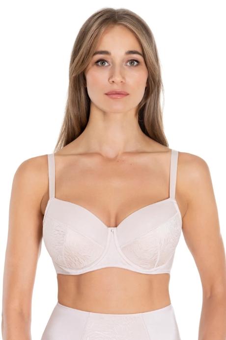 Lauma Бюстгалтер 44L30 срібляста півонія колір