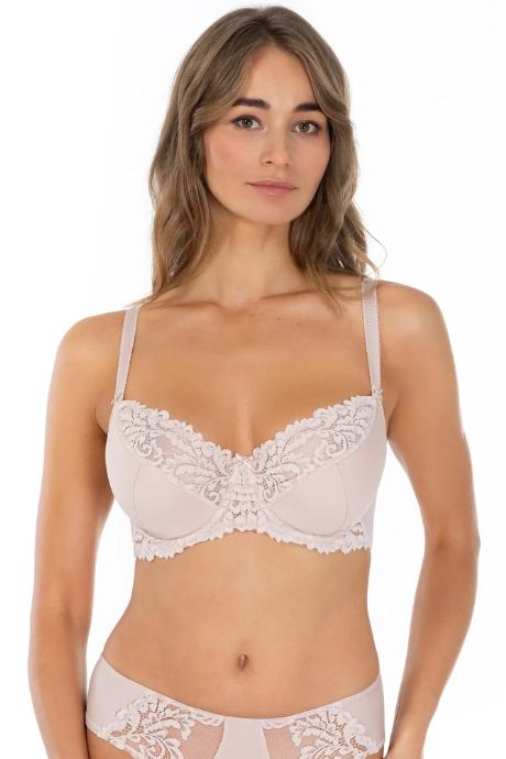 Lauma Бюстгальтер 58K40 срібляста півонія