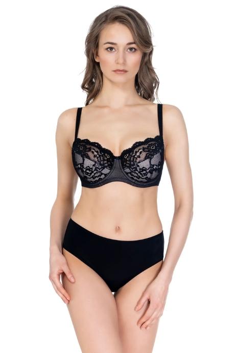 Lauma Бюстгальтер 72F40 півонія + чорний колір