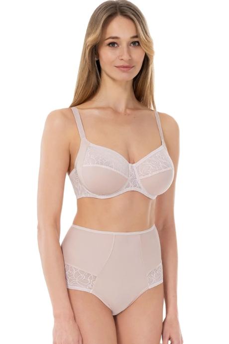 Lauma Бюстгальтер 43L21 срібляста півонія