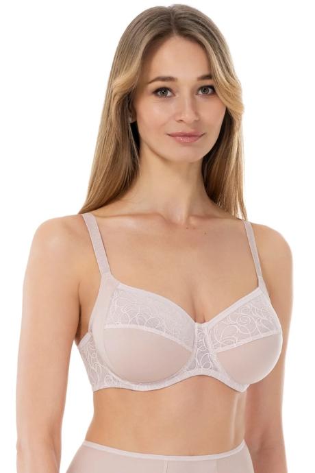 Lauma Бюстгальтер 43L21 срібляста півонія