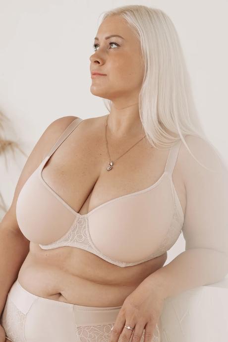 Lauma Бюстгалтер 43L31 срібляста півонія колір