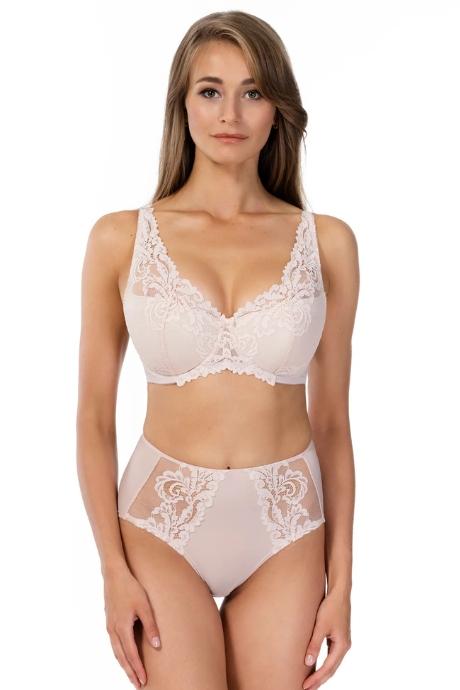 Lauma Бюстгальтер 58K30 срібляста півонія колір