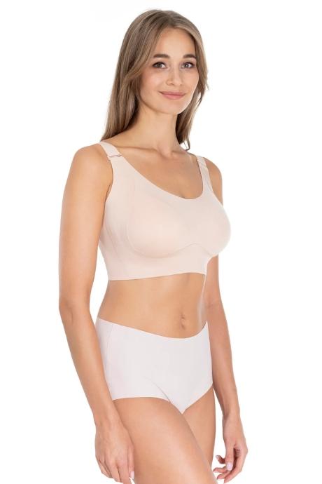 Lauma Бюстгальтер 71D34 срібляста півонія