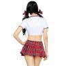 Leg Avenue Miss Prep School Red