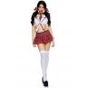 Leg Avenue Miss Prep School Red