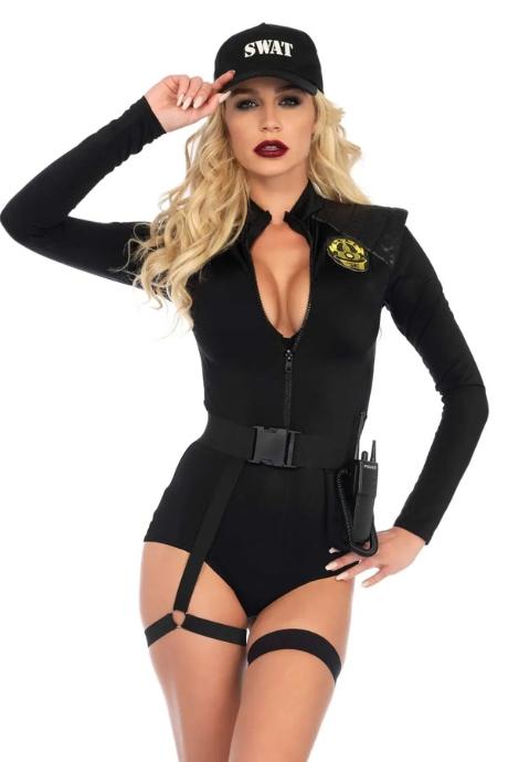 Leg Avenue SWAT Team Babe чорний колір