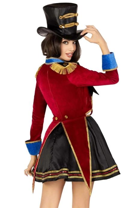 Костюм циркачки Leg Avenue Classic Ringmaster Costume платье шляпа
