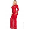 Платье Leg Avenue Lace and Net Bodycon Gown One Size Red