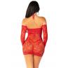Платье Leg Avenue Seamless Off The Shoulder Mini Dress One Size Red