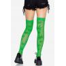 Чулки с рисунком Leg Avenue 420 Net thigh highs Green