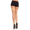 Панчохи-сітка Leg Avenue Nylon Fishnet Thigh Highs One size Nude бежевий колір