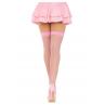Панчохи-сітка Leg Avenue Nylon Fishnet Thigh Highs One size Pink рожевий колір