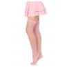 Панчохи-сітка Leg Avenue Nylon Fishnet Thigh Highs One size Pink рожевий колір