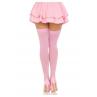 Щільні непрозорі панчохи Leg Avenue Opaque Nylon Thigh Highs Pink One Size рожевий колір
