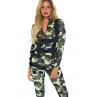 Эротический костюм десантницы Leg Avenue Pretty Paratrooper комбинезон портупея