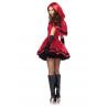 Эротический костюм Красной шапочки Leg Avenue Gothic Red Riding Hood платье накидка