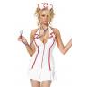 Эротический костюм медсестры Leg Avenue Head Nurse платье аксессуар на голову стетоскоп