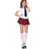Эротический костюм школьницы Leg Avenue Private School Sweetie рубашка юбка галстук оправа