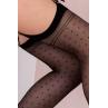 Чулки LivCo Corsetti Tarini 20 den под пояс Черный