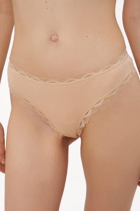 LUNA L5182S Gemma Труси стрінги з мереживом БЕЖЕВИЙ колір