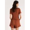 LUNA LP-043 Піжама футболка + шорти КАРАМЕЛЬ колір