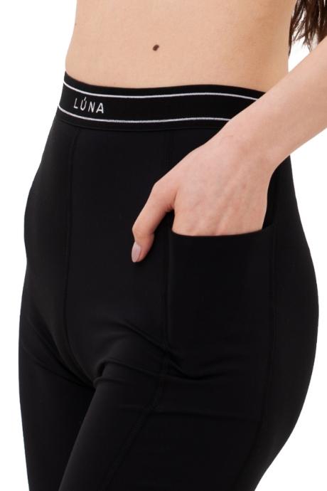 LUNA LS018b Треки з брендованою резинкою ЧОРНИЙ