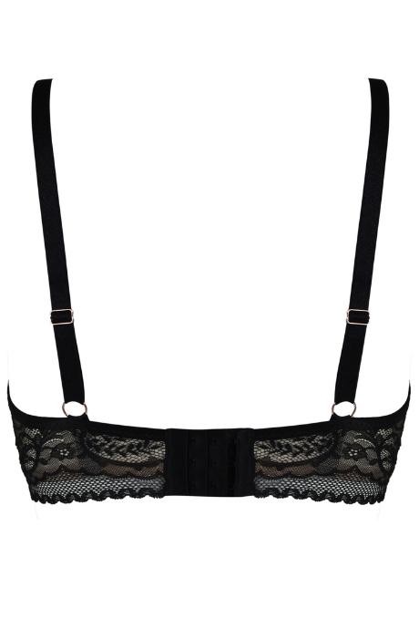 MEDIOLANO Бюстгальтер FEEL BRALETTE LONG 19236 BLACK чорний колір