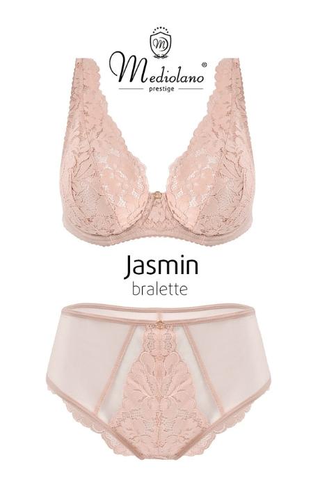 MEDIOLANO Бюстгальтер JASMIN BRALETTE 19152 POWDER рожевий колір
