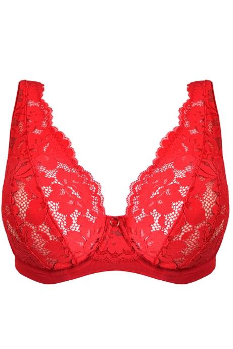 MEDIOLANO Бюстгальтер JASMIN BRALETTE 19152 RED червоний колір