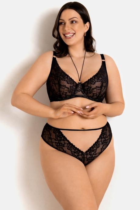 MEDIOLANO Труси BRAZYLIANY MAGIC 19235 чорний колір