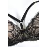 MEDIOLANO Бюстгальтер JULIA PUSH 19167 BLACK BEIGE черный