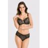 MEDIOLANO Бюстгальтер JULIA SEMI 19168 BLACK-BEIGE черный