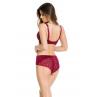 MEDIOLANO Бюстгальтер BURGUND BRALETTE 19122 бордовый