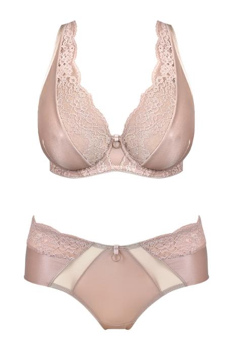 MEDIOLANO Бюстгальтер INKA BRALETTE 19079 мокка колір