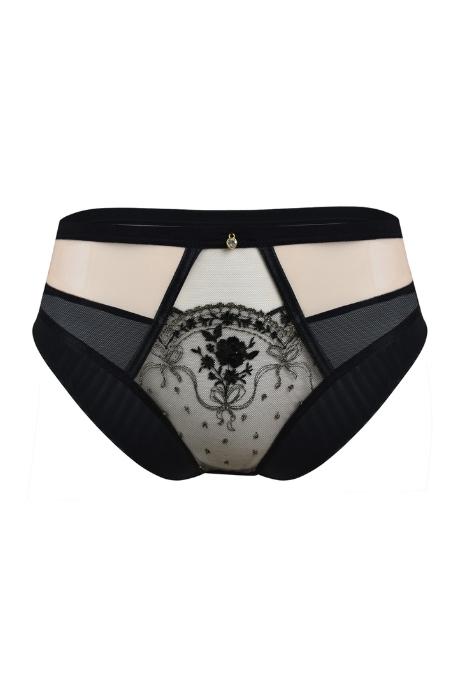 MEDIOLANO Труси PEŁNE CABARETTE II 19221 чорний колір