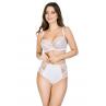 MEDIOLANO Трусы WYSOKIE DOTS 19057 BIAŁY белый