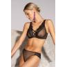 Nana Fantasy Бюстгальтер Bra ZELDA soft чорний бежевий