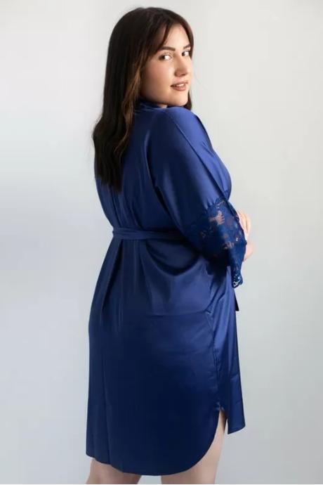 Nana Home Халат F50118 чорний колір