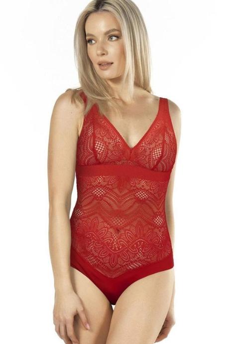 Nipplex Боді жін Desire czerwony