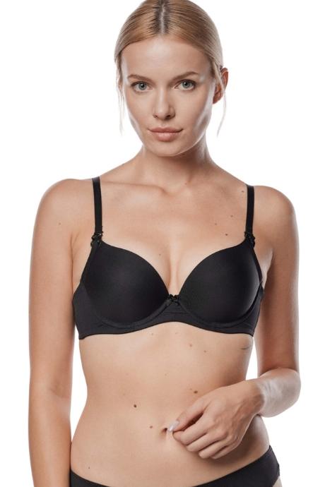 Mefemi Бюстгальтер push up жін Ida black колір