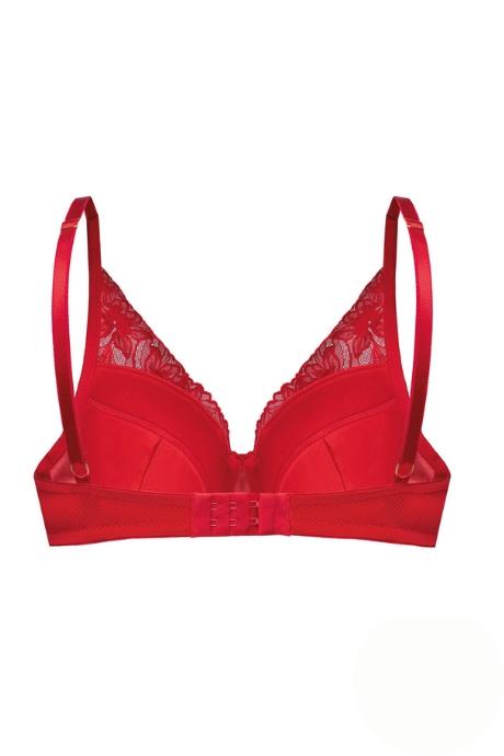 MEFEMI BY NIPPLEX Бюстгальтер Laura push up czerwony красный