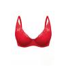 MEFEMI BY NIPPLEX Бюстгальтер Laura push up czerwony красный