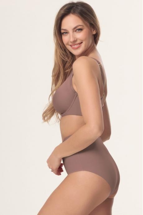 MEFEMI BY NIPPLEX Бюстгальтер Maja Soft коричневий колір