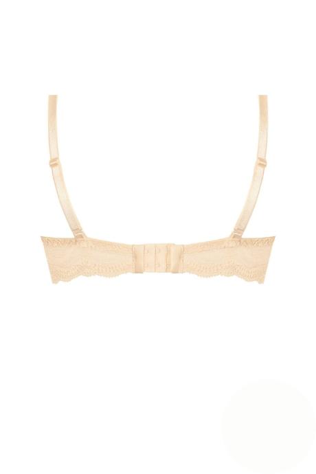 MEFEMI BY NIPPLEX Бюстгальтер PEPITE PUSH UP BEŻOWY бежевый
